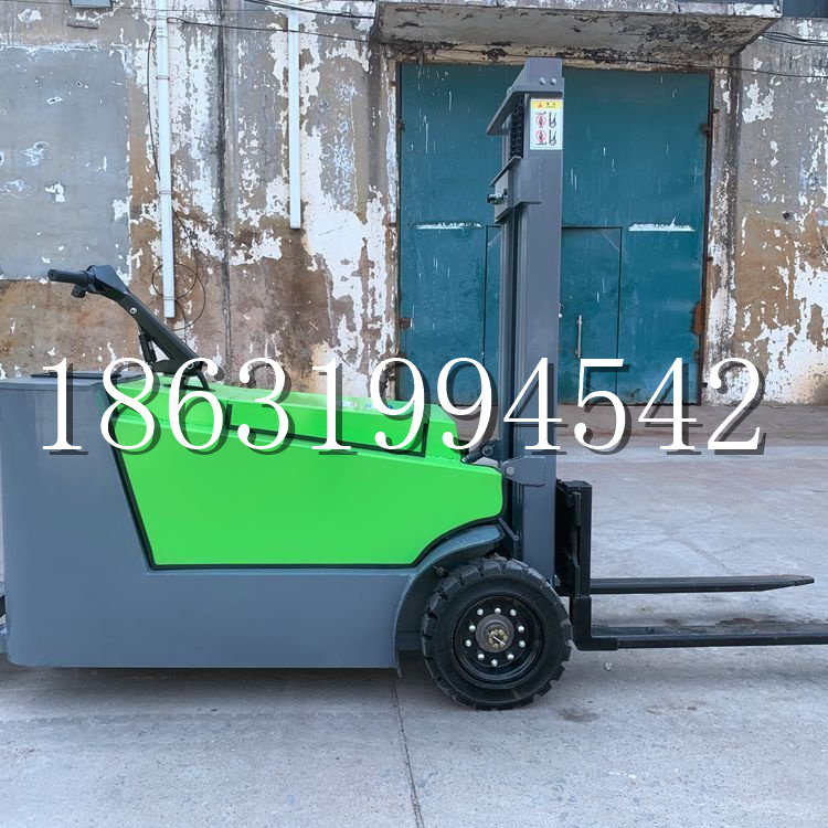 和林格尔县小型电动叉车1吨2吨步行站驾式电瓶堆高充电装卸车液压升降车铲车